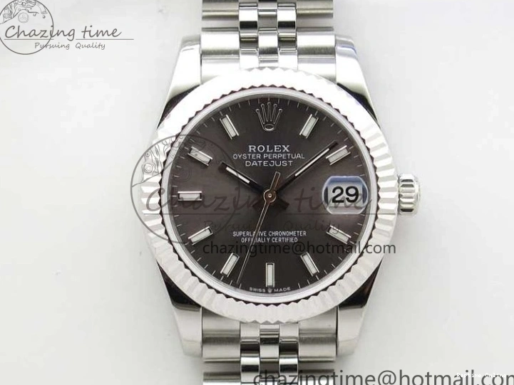 0119 Reliable Datejust 31mm 278271 SS BP Maker Best Edition Gray Sticks Marker Dial on Jubilee Bracelet 2725